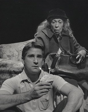 Anthony LaPaglia and Eileen Heckart. Photo by Ken Howard.