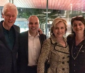 The Clintons Come to OSLO