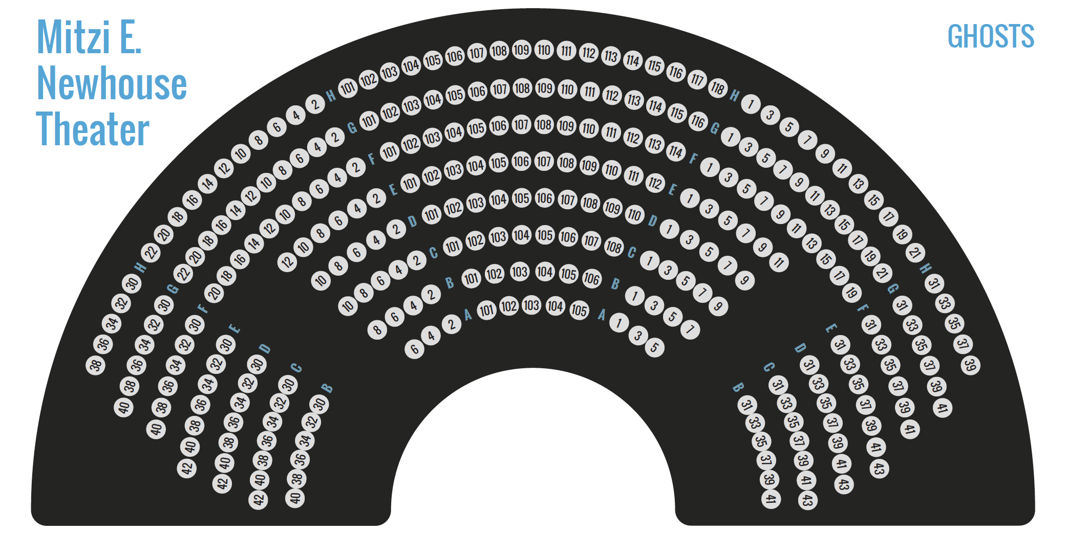 Newhouse Theater Seating Chart